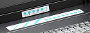 Консоль для стойки 19" SMK580-17PBRU, высота 1U, чёрный цвет, 8 портовых KVM переключателей