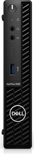 Dell Optiplex 3090 Micro Core i5-10500T (2,3GHz) 8GB (1x8GB) DDR 4 256GB SSD Intel UHD 630 Linux TPM, VGA 1YW