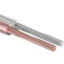 Rexant 01-6303 Кабель акустический, 2х0.50 мм2, прозрачный SILICON, 100 м.