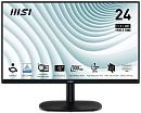 Монитор MSI PRO MP245V 23,8" 16:9 FHD(1920x1080) VA Flat,1ms(MPRT),4000:1,100M:1,300nit,178/178,HDMI 1.4,VGA(D-Sub),Tilt,VESA,100Hz,Black,1y war-ty
