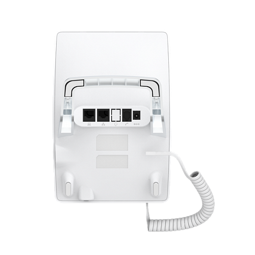 SIP-Телефон Fanvil H5, 2 SIP-акк., 3.5", 480x320 Цвет. экран, POE, БП в комп., 2x100 Mbps, Белый, 6 прог. клав.