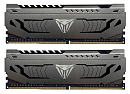 Patriot Viper STEEL DDR4 16GB (8GB*2) 4400MHz UDIMM (PC4-35200) CL19 1.2V Kit of 2 (Retail) 1024*8 PVS416G440C9K