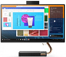 Моноблок Lenovo IdeaCentre A540-24ICB 23.8" Full HD i3 9100T (3.1)/4Gb/1Tb 5.4k/UHDG 630/CR/noOS/GbitEth/WiFi/BT/90W/клавиатура/мышь/Cam/черный 1920x1