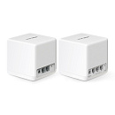 Бесшовный Mesh роутер Mercusys Halo H60X(2-pack) AX1500 10/100/1000BASE-TX белый (упак.:2шт)