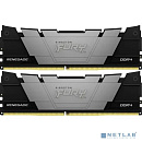 Память DDR4 2x32GB 3200MHz Kingston KF432C16RB2K2/64 Fury Renegade Black RTL Gaming PC4-25600 CL16 DIMM 288-pin 1.35В dual rank с радиатором Ret