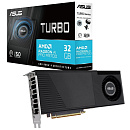 Видеокарта ASUS R9700 TURBO AI PRO 32GB GDDR6 256bit 3xDP HDMI BLOWER RTL (TURBO-AI-PRO-R9700-32G)