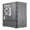 Корпус без блока питания/ Cooler Master MasterBox MB400L, 2xUSB3.0, 1x120 Fan, w/o PSU, w/o ODD, TG, Black, mATX