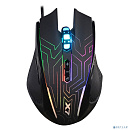Мышь A4Tech X87 черный оптическая (2400dpi) USB (8but)