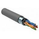 ITK LC1-C5E04-311-R Витая пара F/UTP 5E 4 х 2 х 24 AWG solid PVC серый (305м) РФ