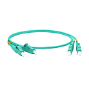 Hyperline FC-D2-503-LC/­PR-LC/­PR-H-50M-LSZH-AQ Патч-корд волоконно-оптический (шнур) MM 50/­125(OM3), LC-LC, duplex, 10G/­40G, LSZH, 50 м