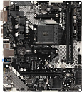 Материнская плата Asrock AB350M-HDV R4.0 Soc-AM4 AMD B350 2xDDR4 mATX AC`97 8ch(7.1) GbLAN RAID+VGA+DVI+HDMI