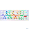 Механическая клавиатура Anubis RGB,тонкая,белая, 87 к.,б.п. Redragon