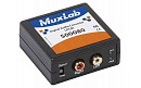 Преобразователь [500080] MuxLab 500080 цифро-аналоговый (ЦАП) сигнала LPSM, 1 цифровой оптический вход (Toslink), 1 цифровой коаксиальный вход (S/PDIF