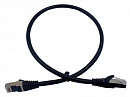 Патч-корд Buro BU-7-0.5M STP 4 пары cat.7 CCA molded 0.5м черный RJ-45 (m)-RJ-45 (m)