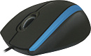 Мышка USB OPTICAL MM-340 BLACK/BLUE 52344 DEFENDER