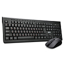 Беспроводной комплект HIPER OSW-2100 {Мебранная, 114к, 1600dpi, 4кнп, USB, мультимедиа}