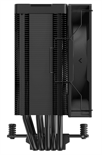 Кулер для процессора DEEPCOOL AG500 DIGITAL ARGB LGA1700/1200/115X/AM5/AM4 (9шт/кор, TDP 240W, PWM, ARGB Fan 120mm, 5 тепл. трубок) RET
