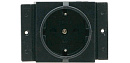 Сетевая розетка Kramer Electronics [TS-1DE] для вставки в лючок TBUS одинарная