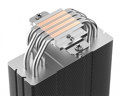 Кулер для процессора ID-COOLING SE-214-XT DF LGA1700/1200/115X/AM4 (16шт/кор, TDP 180W, PWM, 4 тепл.трубки прямого контакта, FAN 120mm, ARGB) RET