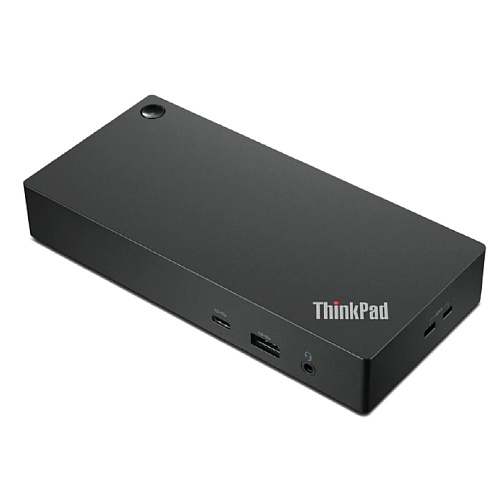 Lenovo [40AY0090AU] ThinkPad Universal USB-C Dock (1x Gigabit Ethernet, 3x USB3.1, 2x USB2.0, 1x USB-C, 2x DP, 1x HDMI, 90W PSU) (2 pin PSU)