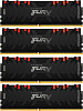 Память DDR4 4x8GB 3600MHz Kingston KF436C16RBAK4/32 Fury Renegade RGB RTL Gaming PC4-28800 CL16 DIMM 288-pin 1.35В kit single rank с радиатором Ret