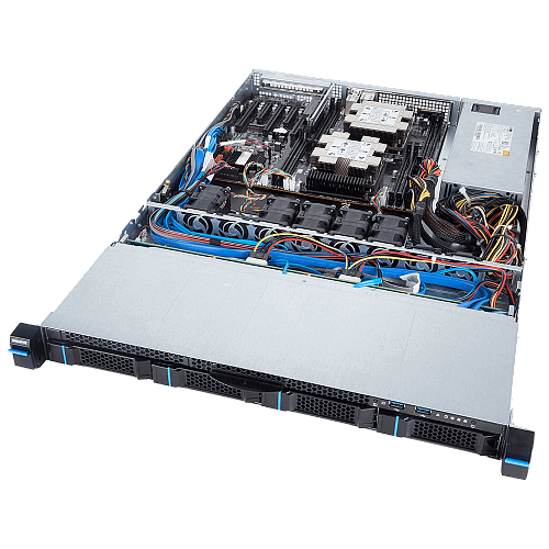 Серверная платформа GIGABYTE S12-P04S - 1U, 2*LGA 3647 (Intel Xeon Scalable Family), Intel C621, 8*DDR4 (up to 1Tb system memory), 4*3.5" SATA,