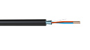 Кабель балансный микрофонный Wize [WMC24100P] 100 м, 24 AWG, 0.22 мм2, диаметр 3.8 мм, экран, медь 7 x 0.20 мм, черный, бухта