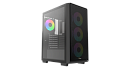 корпус Ocypus Gamma C60 BK ARGB, ATX, USB3.0*1+USB2.0*2, FRONT 3x120mm ARGB, REAR 1x120mm ARGB (существенное повреждение коробки)