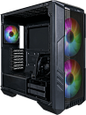 Корпус без блока питания/ Cooler Master MasterCase HAF 500, USB3.0x2, USB3.2x1(TypeC), 2x200ARGBFans, 2x120Fan, Black, Full Tower, w/o PSU