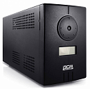 Источник бесперебойного питания Powercom Infinity, Line-Interactive, 500VA/300W, Tower, 2xSchuko, LCD, USB, без встроенных батарей (314811)