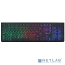 Клавиатура Oklick 440ML черный USB slim LED {1196537}