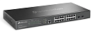 коммутатор TP-Link SG3218XP-M2, Omada 16-Port 2.5GBASE-T and 2-Port 10GE SFP+ L2+ Managed Switch with 8-Port PoE+