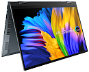 ASUS Zenbook 14 Flip OLED Q4 UP5401EA-KN044T Core i5-1135G7/8Gb/512GB SSD/14,0 Touch OLED WQXGA+ (2880 x 1800)/Intel Iris Xe/WiFi6/Windows 11 Home/1.