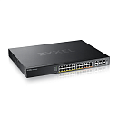 Коммутатор L3 Access коммутатор Zyxel NebulaFlex Pro XGS2220-30HP, rack 19", 24xRJ-45: 1G PoE+ (8 из них PoE++), 2xRJ-45: 1/2.5/5/10G PoE++, 4xSFP+, б
