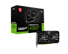 Видеокарта/ VGA MSI NVIDIA GeForce RTX 4060 Ti 8G VENTUS 2X BLACK E1 OC 8GB, GDDR6/128-bit, PCIe 4.0, 1xHDMI 2.1, 3xDP, 2.2-slot