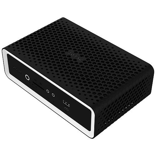 Платформа системного блока с ЦПУ Zotac ZOTAC ZBOX NANO, SFF, FANLESS, i7-1355U, 2 DDR5 SODIMM, M.2 SSD, 2.5" SATAIII BAY, 2 GLAN, WIFI, BT, USBDRV, DP