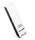 TP-Link TL-WN727N, N150 Wi-Fi USB адаптер, до 150 Мбит/с на 2,4 ГГц, USB 2.0, кнопка WPS