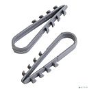 PROconnect (07-4501-3) Дюбель-хомут 5-10мм, круглый, серый (100 шт/уп)