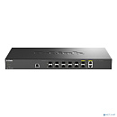 D-Link DXS-1210-12SC/B1A PROJ Настраиваемый L2+ коммутатор с 10 портами 10GBase-X SFP+ и 2 комбо-портами 10GBase-T/SFP+