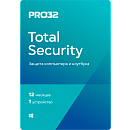 PRO32 Total Security – лицензия на 1 год на 3 устройства