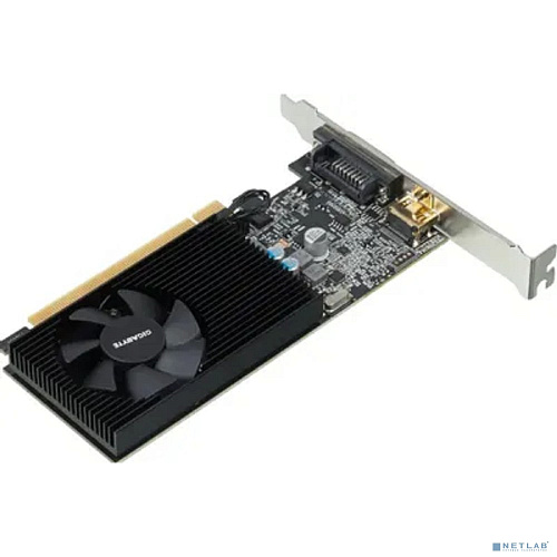 Gigabyte GV-N1030D4-2GL RTL (V1.0) {nVidia GeForce GT 1030 2048Mb 64bit DDR4 1177/2100 DVIx1/HDMIx1/HDCP low profile}