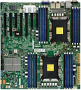 Материнская плата SUPERMICRO MBD-X11DPH-T-O Soc-3647 iC624 eATX 16xDDR4 10xSATA3 SATA RAID iX557 2х10GgbEth Ret