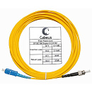Cabeus FOP(s)-9-SC-ST-25m Шнур оптический simplex SC-ST 9/125 sm 25м LSZH