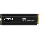 Твердотельный накопитель SSD Crucial P310 1TB PCIe Gen4 NVMe 2280 M.2 SSD with heatsink CT1000P310SSD5