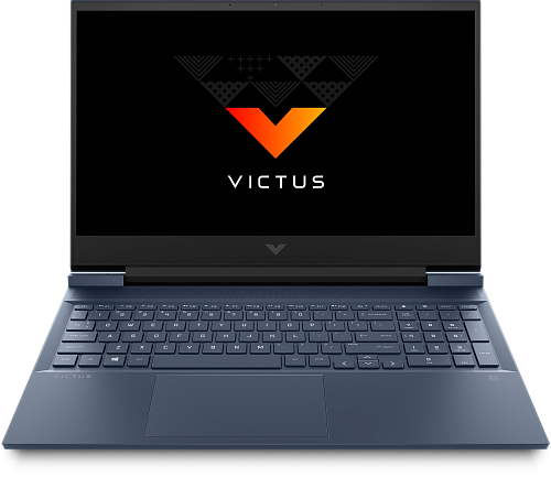 ноутбук/ hp victus 16-e0083ur 16.1"(1920x1080 ips)/amd ryzen 5 5600h(3.3ghz)/16384mb/512pcissdgb/nodvd/ext:geforce rtx 3050(4096mb)/cam/bt/wifi/70whr