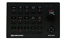 Контроллер Crestron MPC-M20-B-T с 15 программируемыми кнопками, наклейками с задней подсветкой, обратной связью на светодиодах, 5-сторонней подушкой н