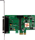 Многофункциональная плата PCI Express с 8 каналами аналогового ввода, 4 дискретными входами и 4 дискретными выходами