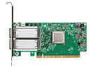 Mellanox ConnectX-5 EN network interface card, 100GbE dual-port QSFP28, PCIe3.0 x16, tall bracket, ROHS R6, 1 year