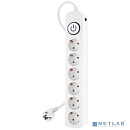 Ippon Сетевой фильтр BK-6-EU-1.8-10-W, 1.8м, белый