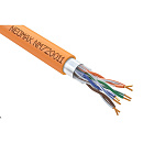 Кабель NEOMAX [NM720011] F/UTP cat.5e 4x2x0.52, 24 AWG, Медь, ZH нг(А)-HF (LSZH), внутренний (305 м), оранжевый; Fluke Tested